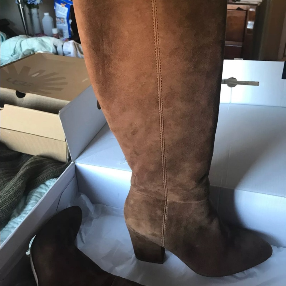 Brown Nine West boots